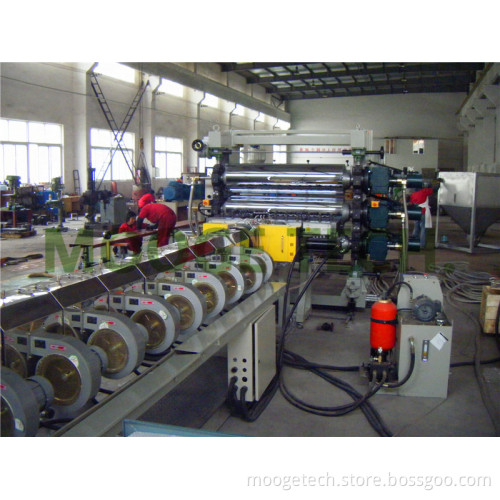 ABS PS High-Speed Efficient Mixed Color Extruding and Granulating Machine Group